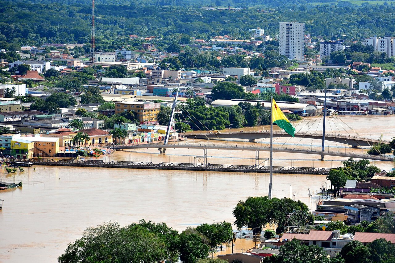 Vista aérea de Rio Branco