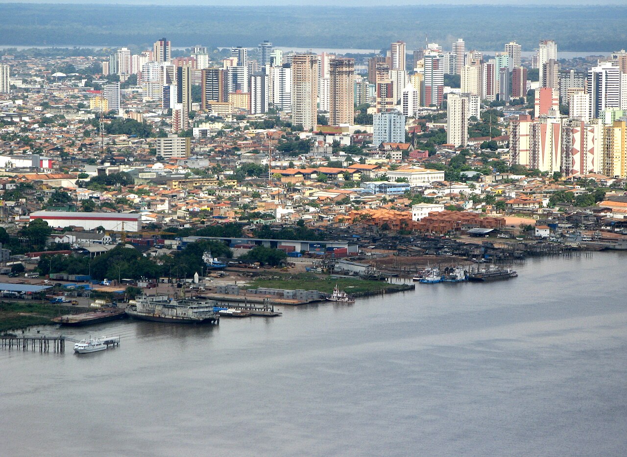 Vista aérea de Belém