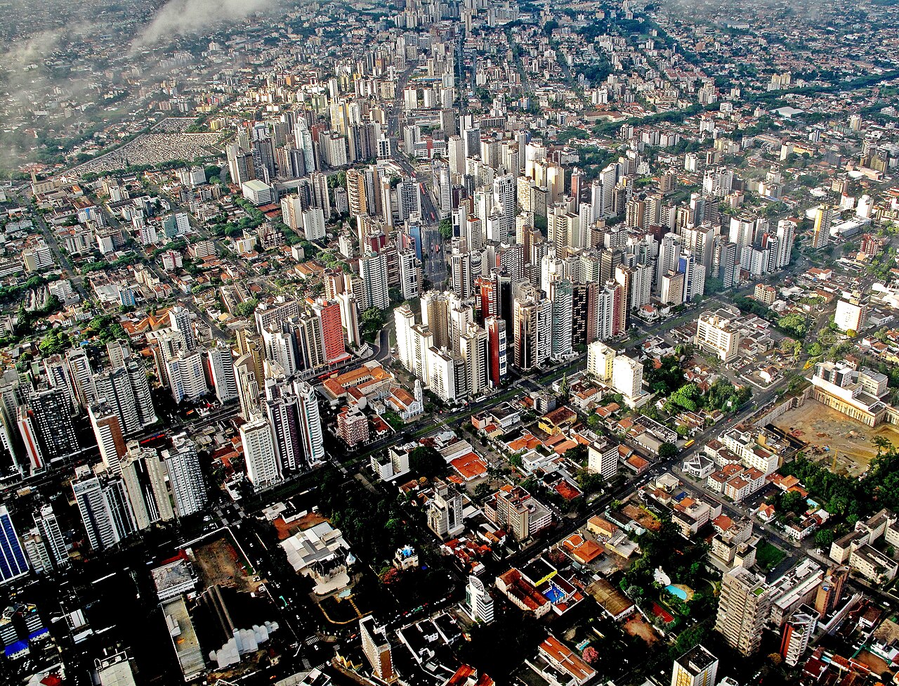 Vista aérea de Curitiba